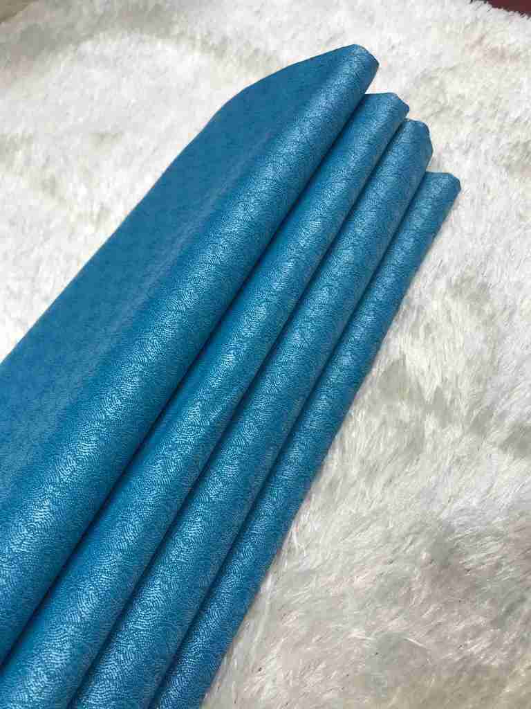 Blue Patterned Senator Cashmere