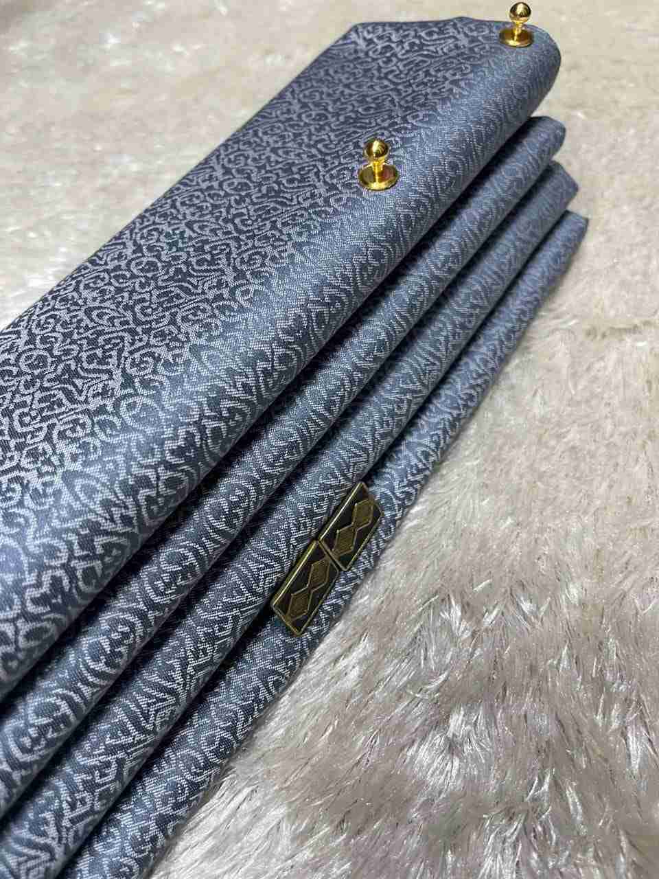 Gray Patterned Senator Cashmere