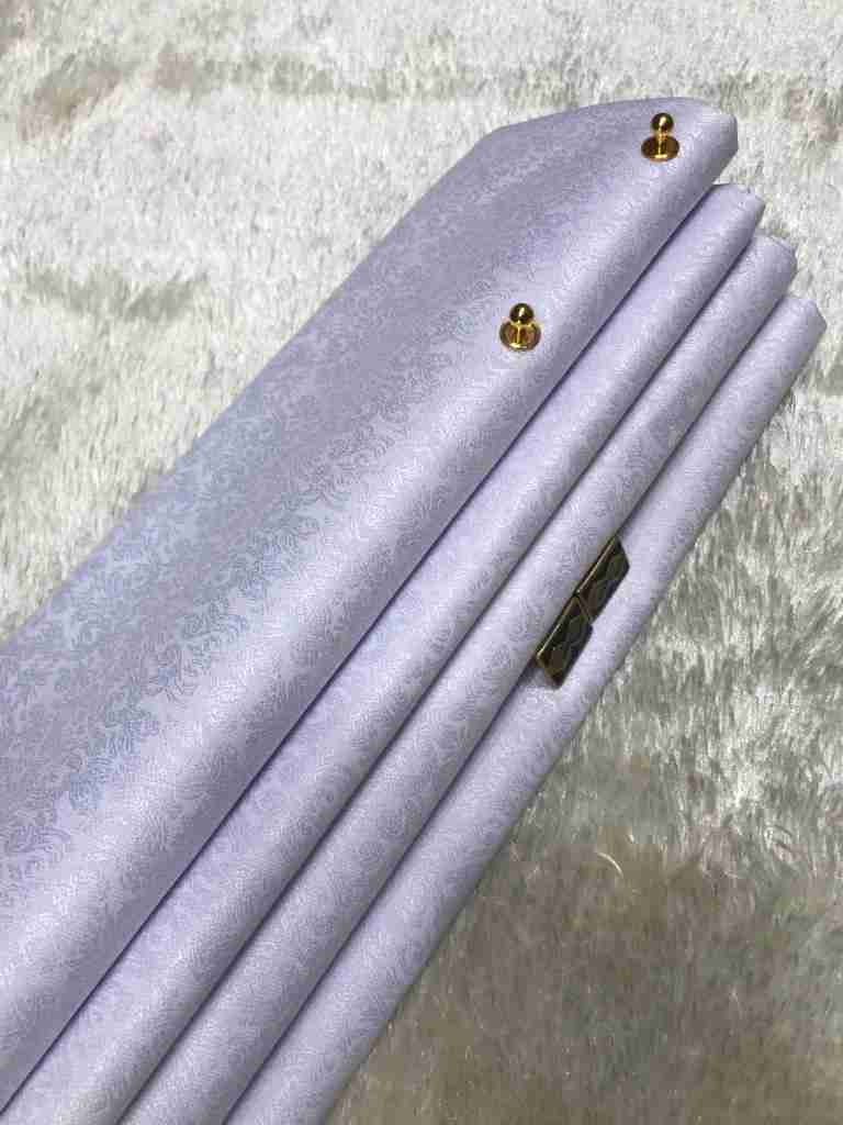 Lavender Patterned Senator Cashmere