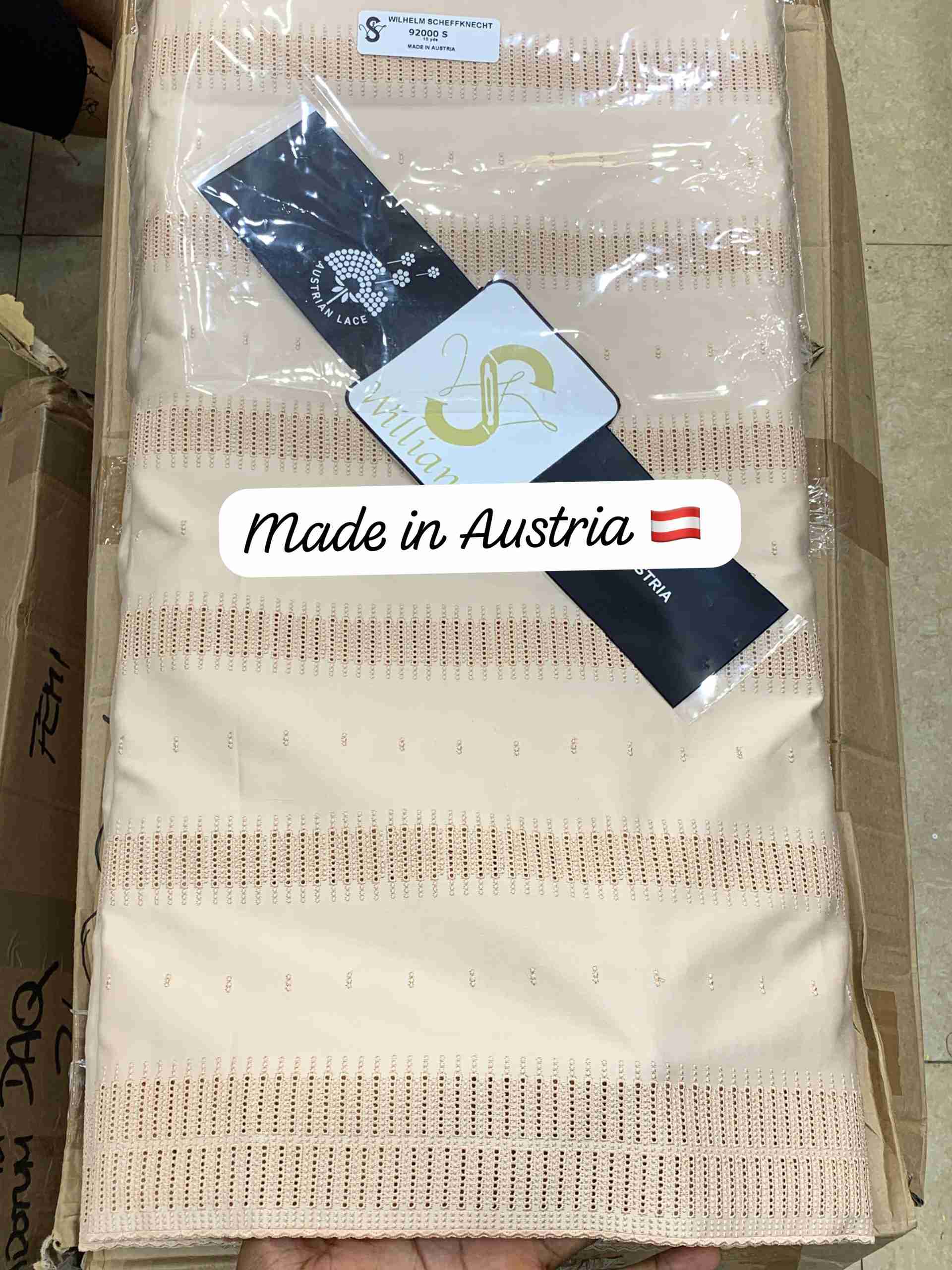 Milky Colour Mens Made in Austria Luxury Voile
