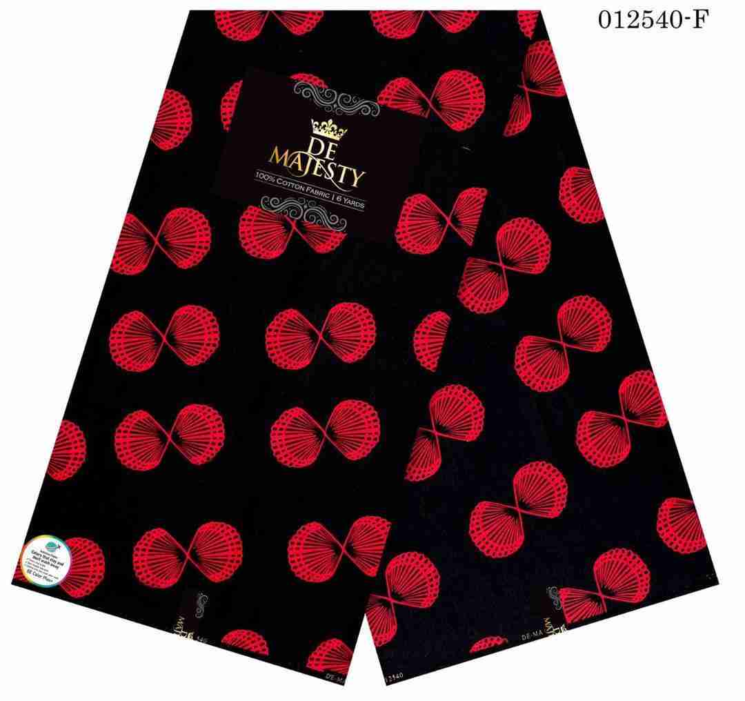 Red Butterfly De Majesty Ankara 012540F May 24 Design
