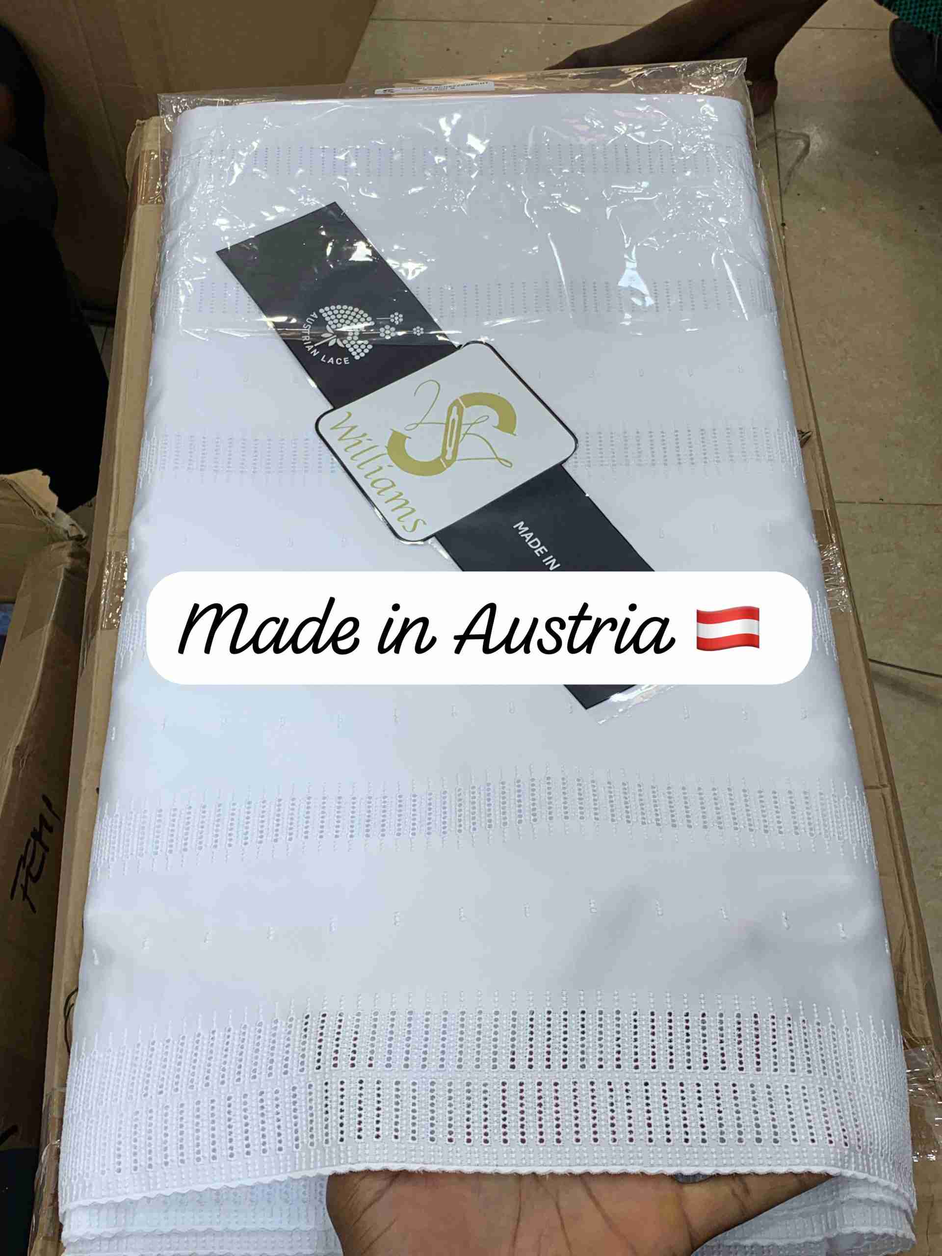 Silver Mens Made in Austria Luxury Voile