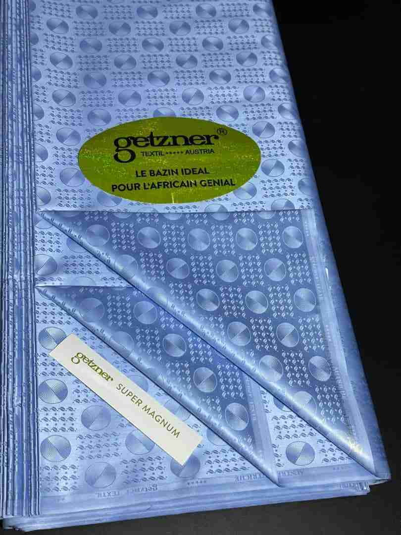Sea Blue Getzner Super Magnum London Brocade Per Yard