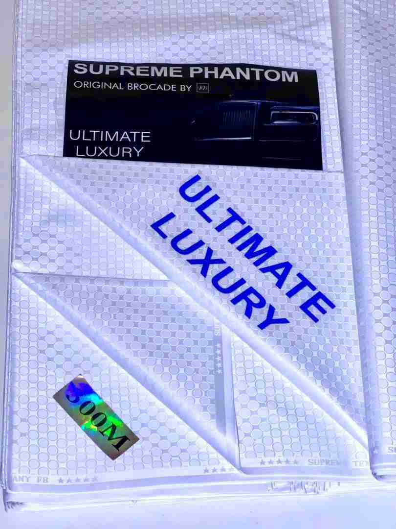 Star White Shadda Supreme Phantom Original Brocade