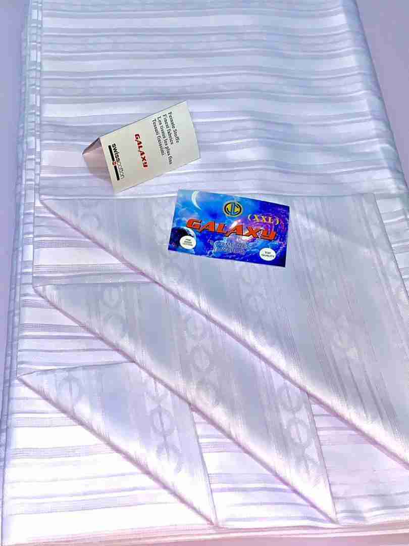 Galaxy Swiss Cotton Voile Atiku Per Yard