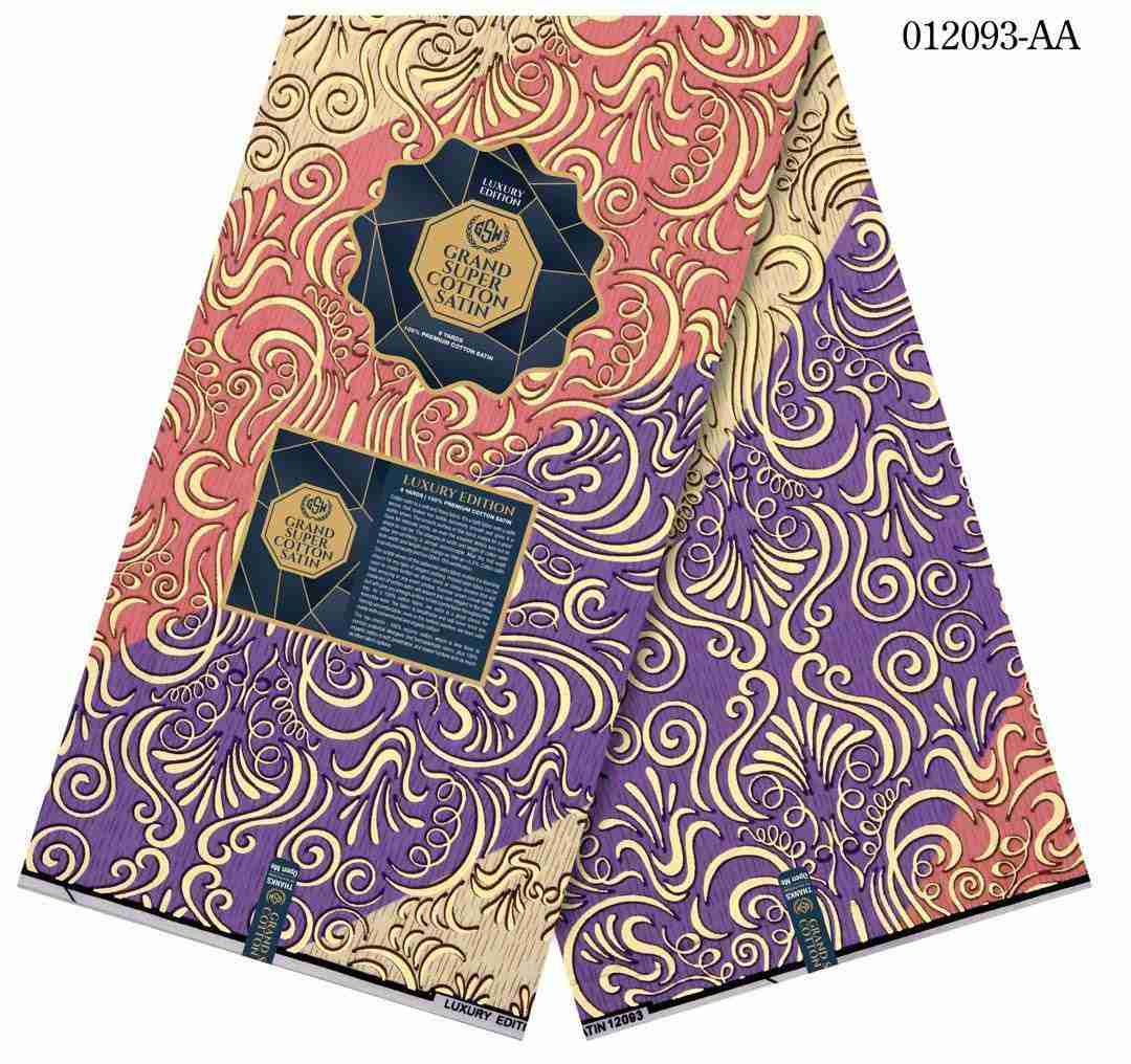 Red Purple Grand Super Cotton Satin Jan 25 Design