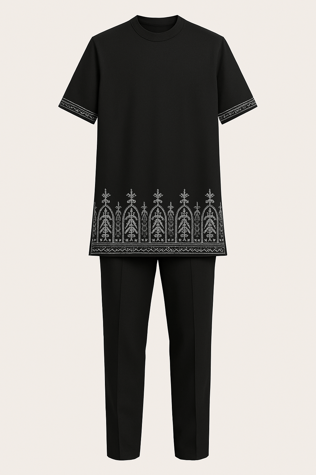 2 Piece Black Senator Set Ex