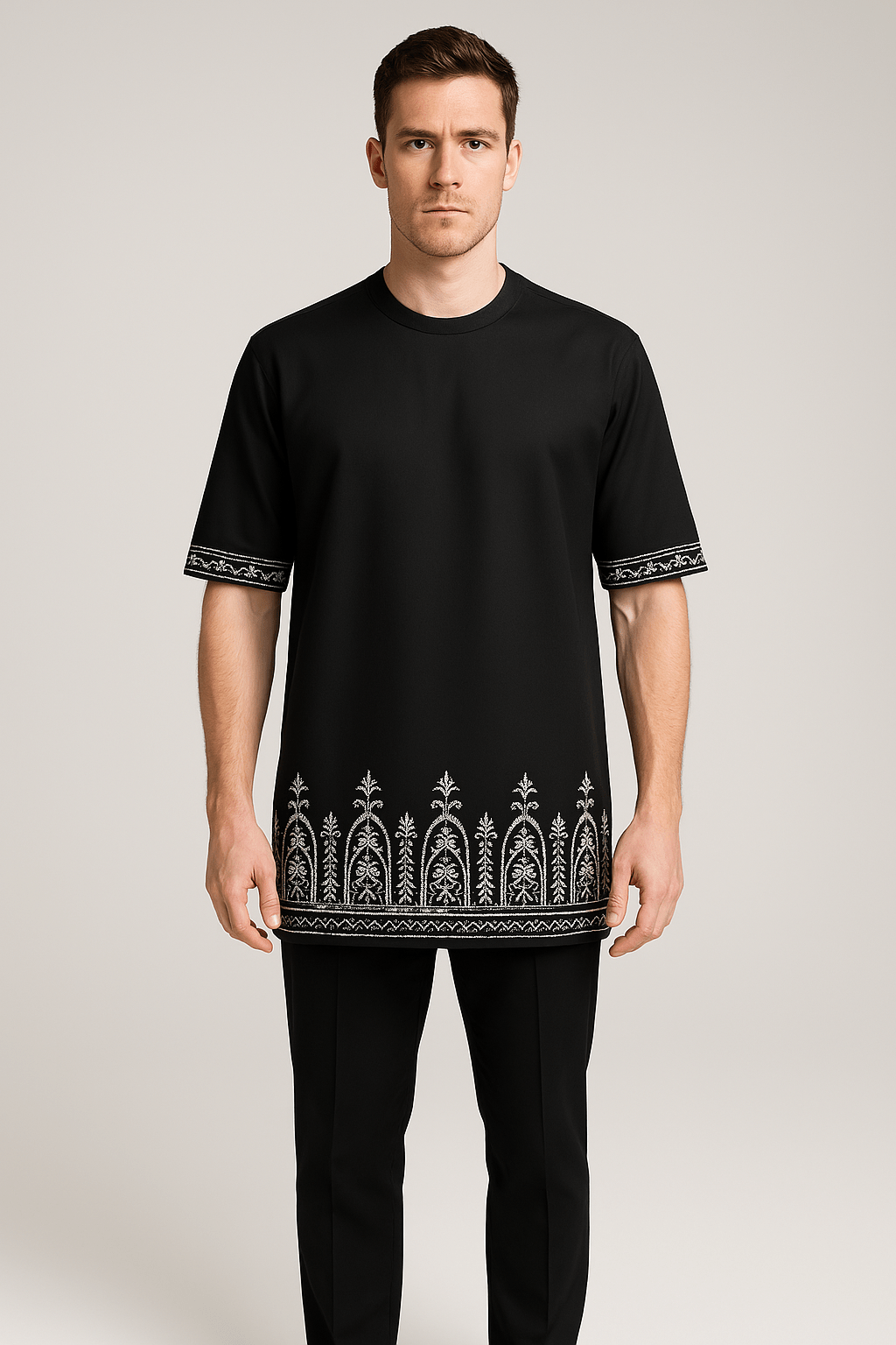 2 Piece Black Senator Set