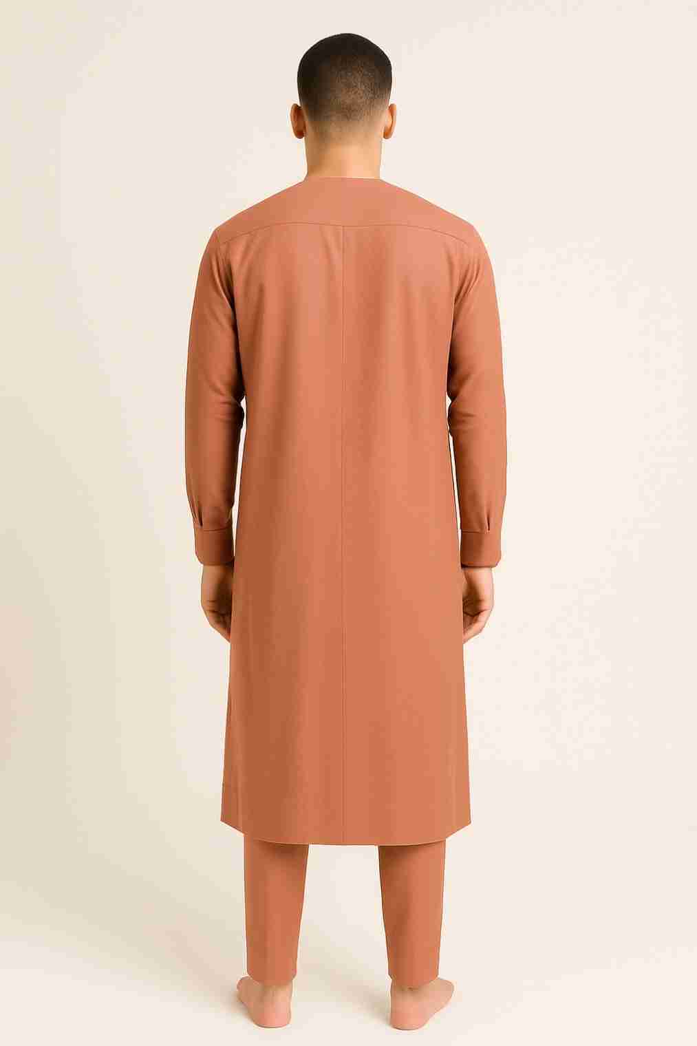 2 Piece Long Sleeve Senator Set – Back