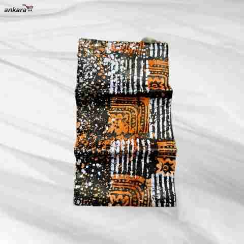 Luxury Batik Adire April 25 Design - Golden