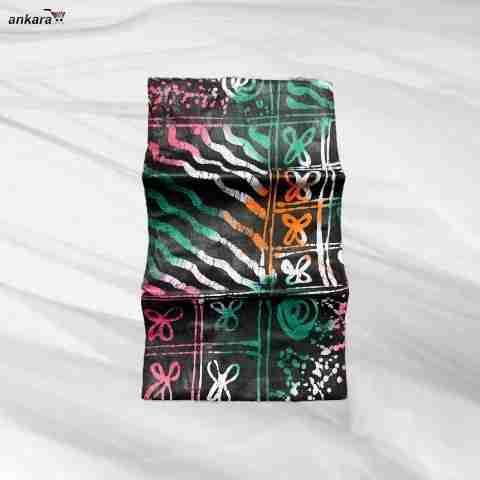 Luxury Batik Adire April 25 Design - Green