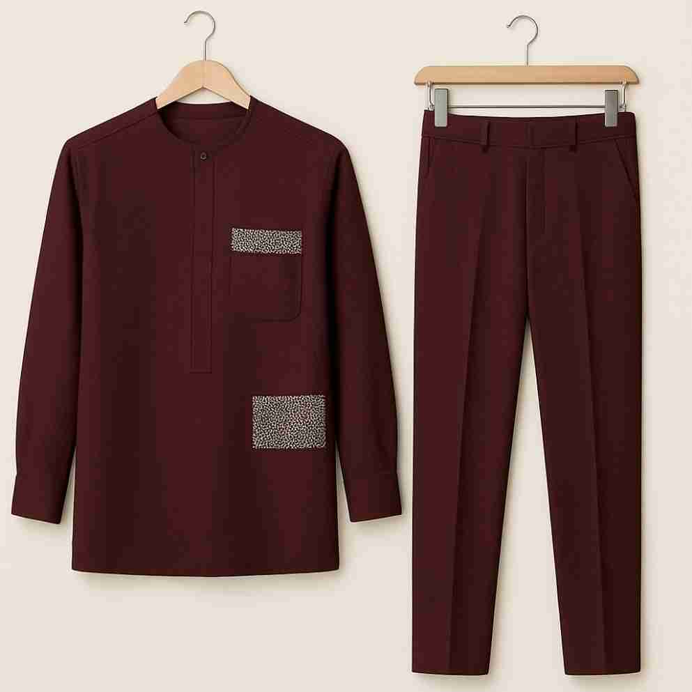 Long Sleeved Men Senator 2 Piece Set – Extra