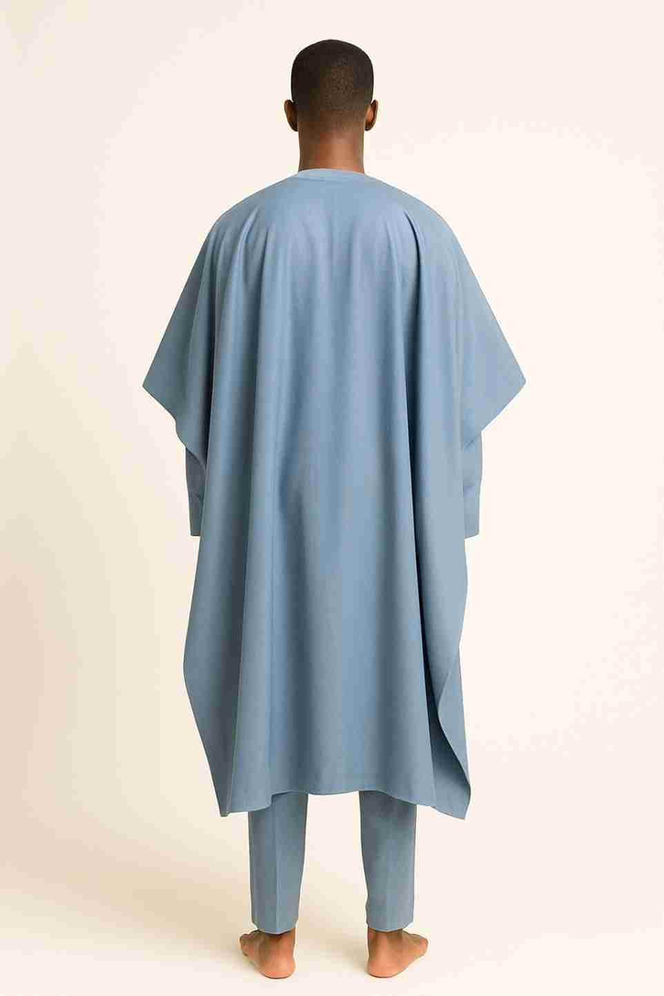 Men African Suit Ready-to-wear Agbada – Back