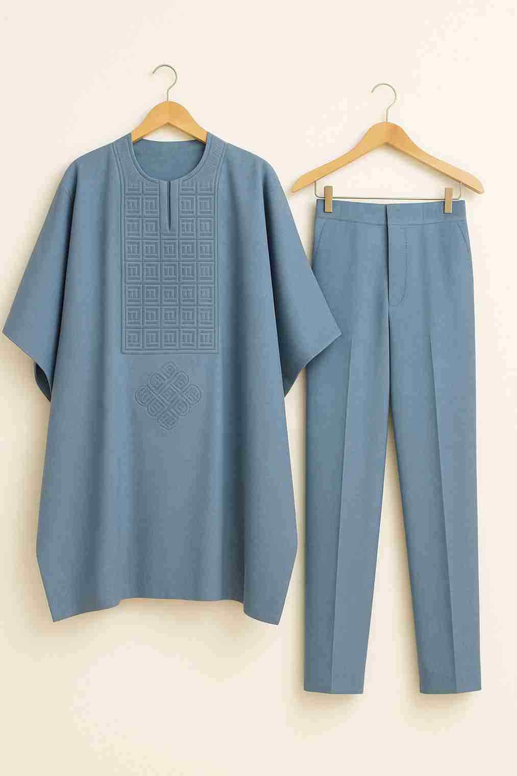 Men African Suit Ready-to-wear Agbada – Extra