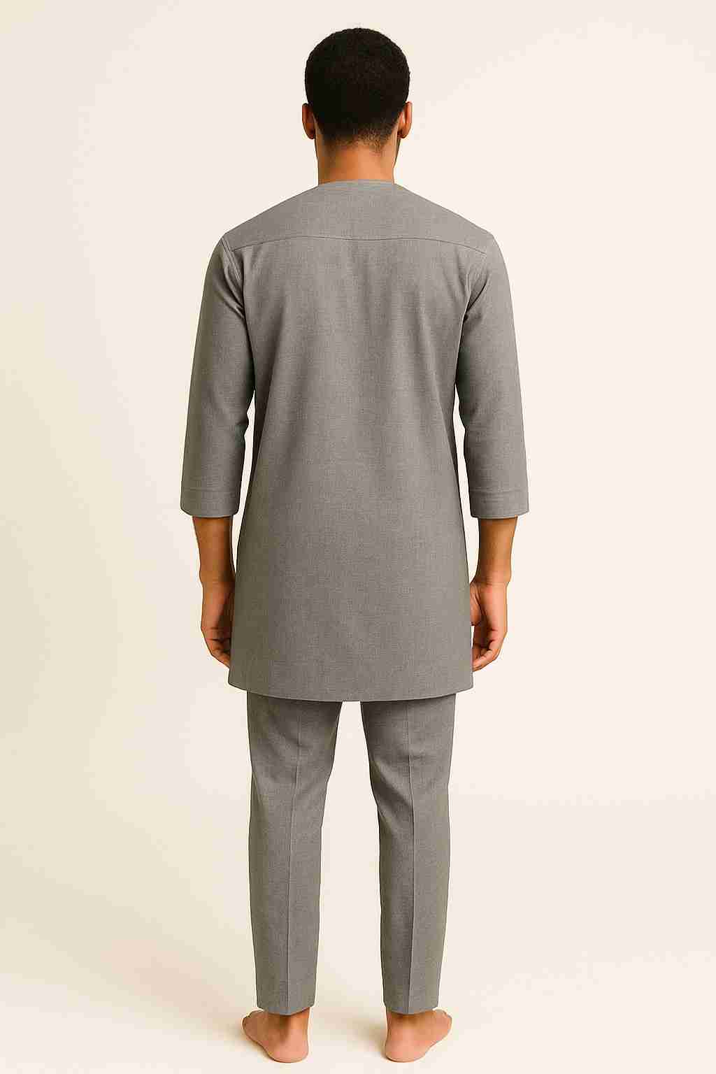 Native Men Senator 3 Quarter Sleeve 2 Piece Set – Back