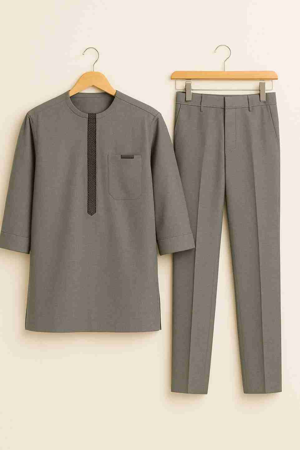 Native Men Senator 3 Quarter Sleeve 2 Piece Set – Ex