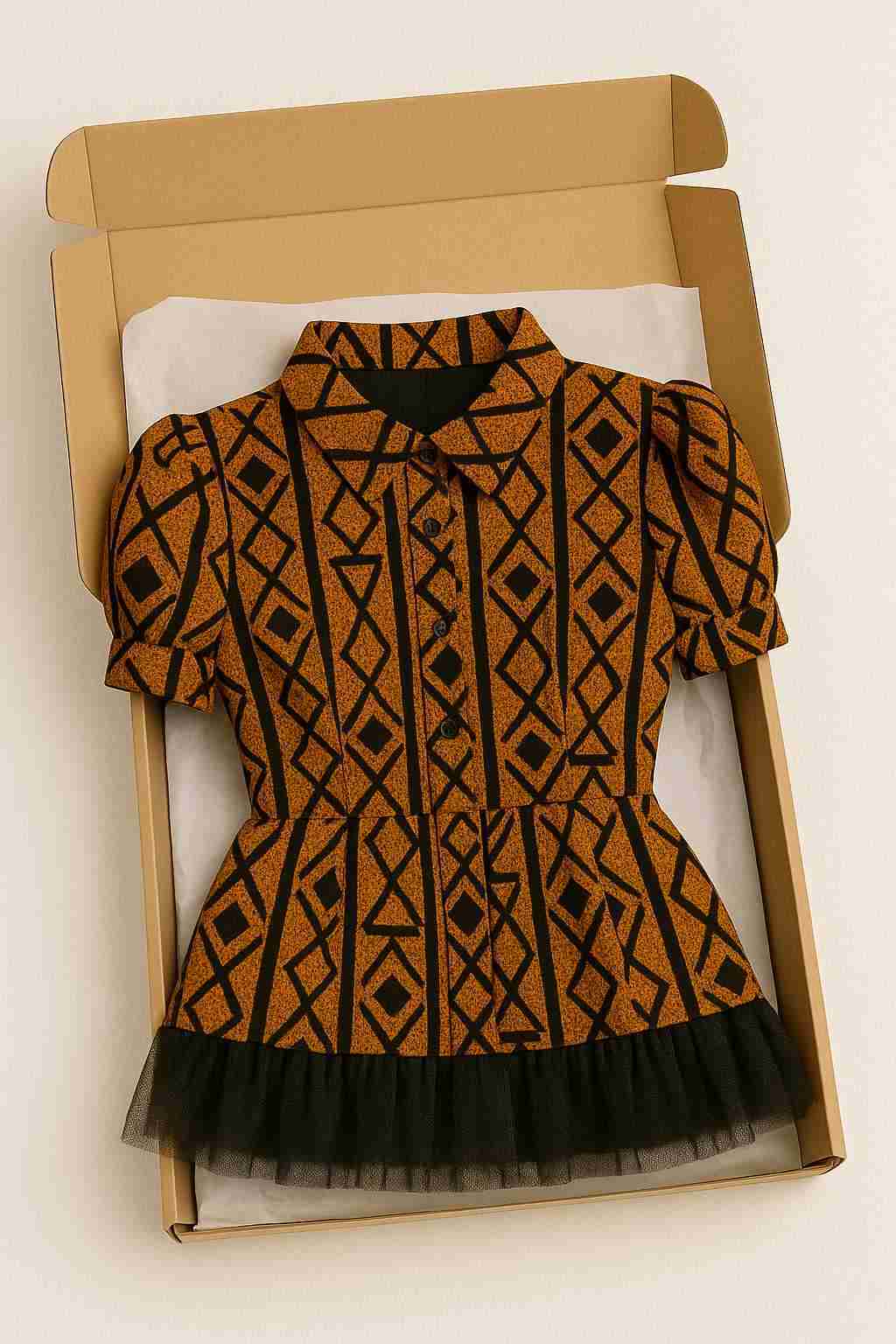 Readymade Holland Ankara Gown Box