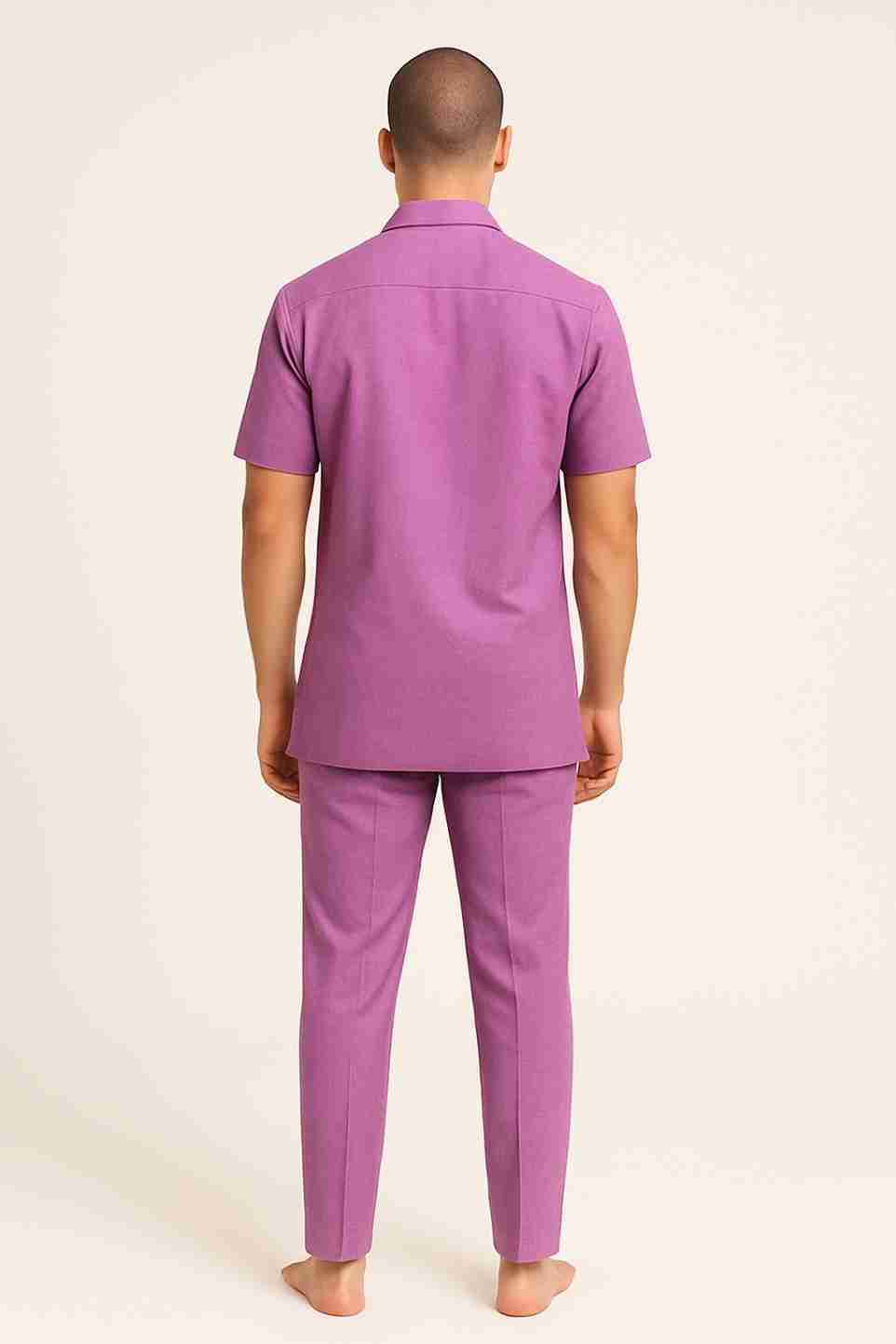 Trendy Readymade Shirt Senator Set – Back