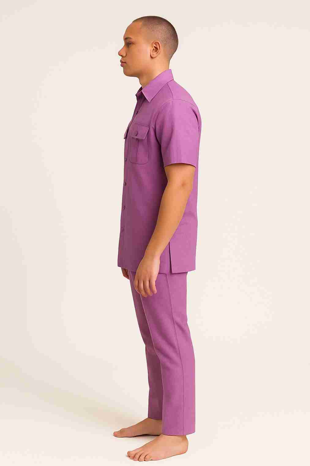 Trendy Readymade Shirt Senator Set – Side