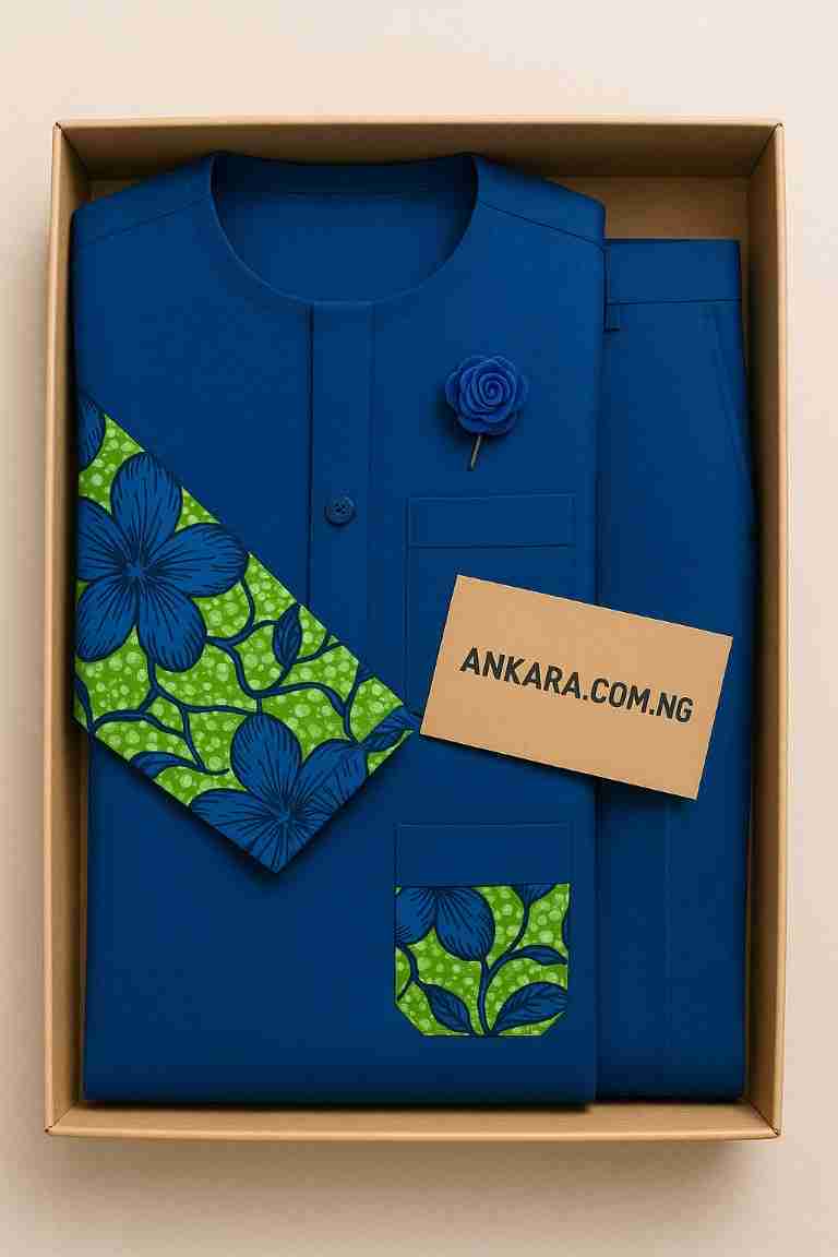 Quality Senator with Ankara Sleeves and Pocket Box