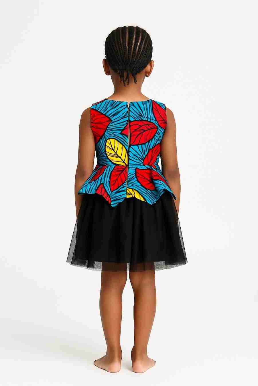 Readymade Ankara Special Dress for Girls Back