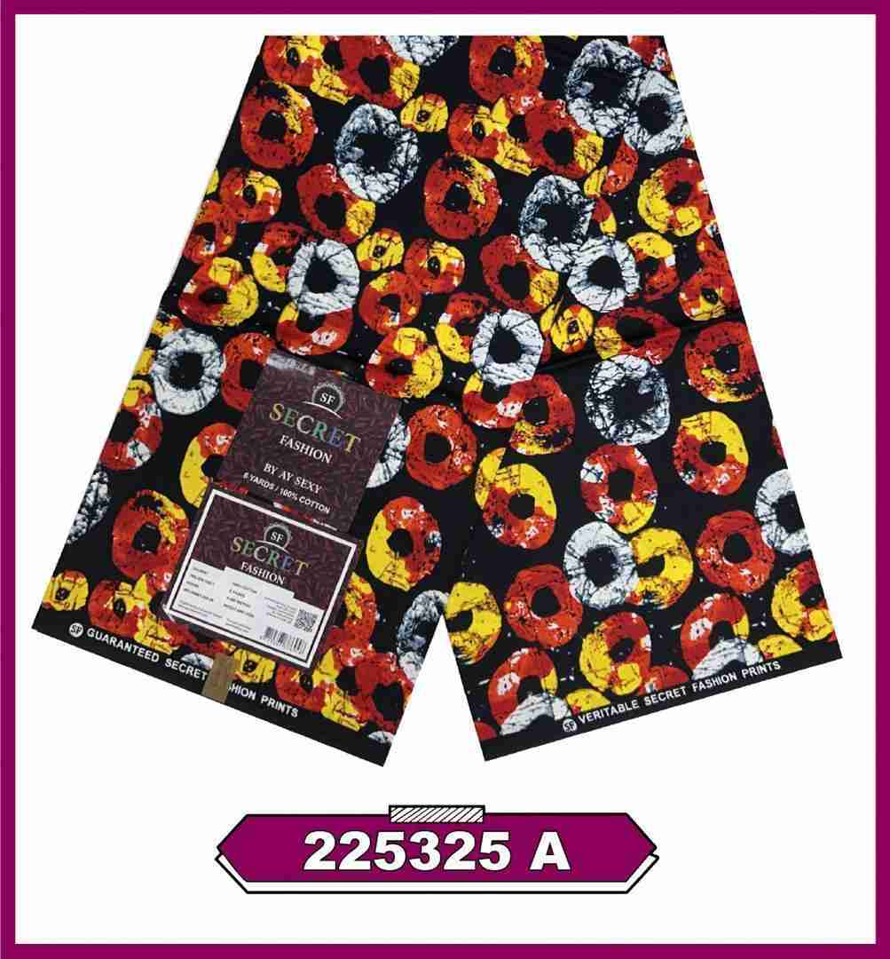 Secret Fashion Ankara August 25 Design – Red Yellow