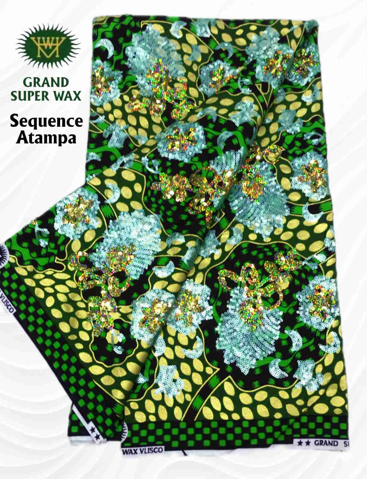 Sequence Atampa Ankara Jan 26 Design – Green
