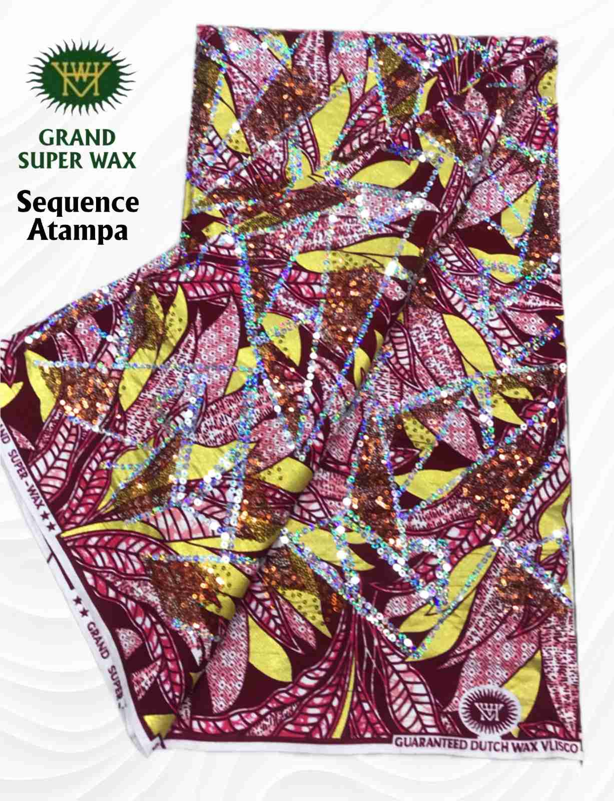 Sequence Atampa Ankara Jan 26 Design – Pink
