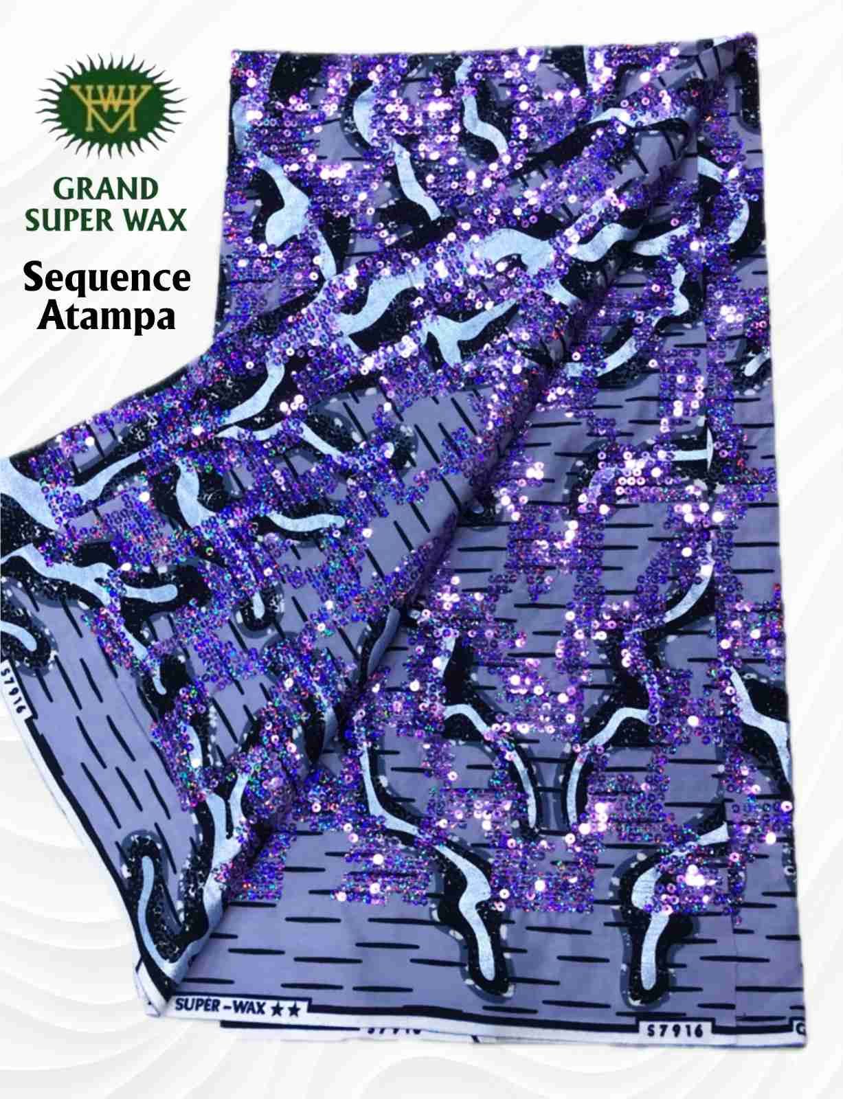 Sequence Atampa Ankara Jan 26 Design – Violet