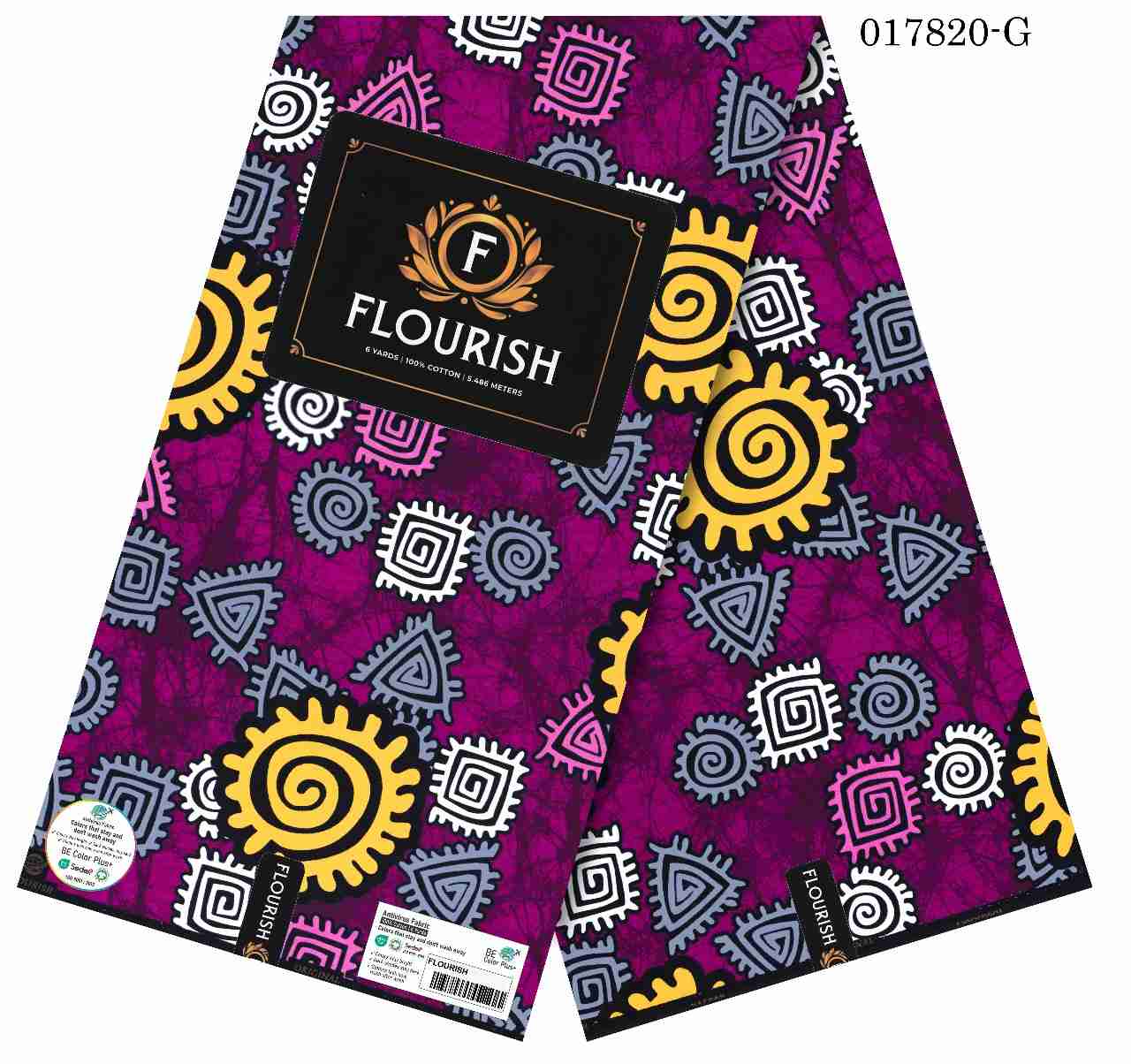 Flourish purple gear Ankara Fabric Traditional Outfit Fabric Flourish-purple-gear-Ankara-Fabric-Traditional-Outfit-Fabric