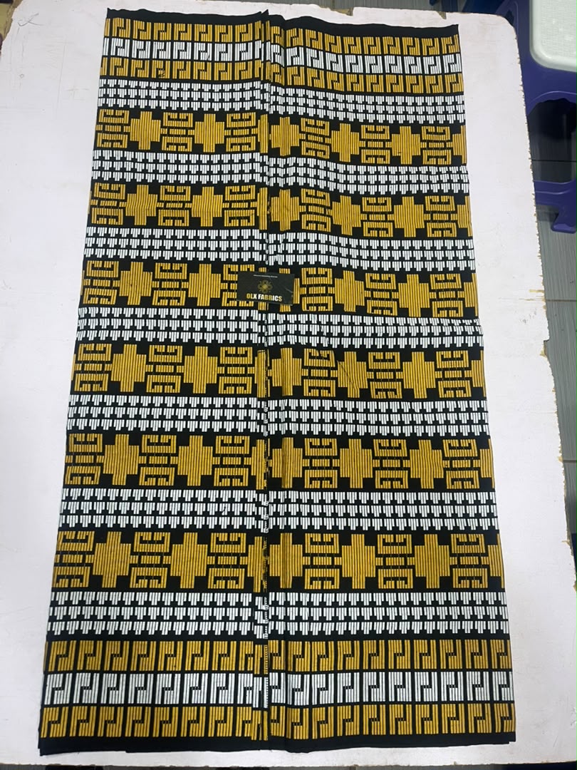 OLX Fabrics Golden Grid