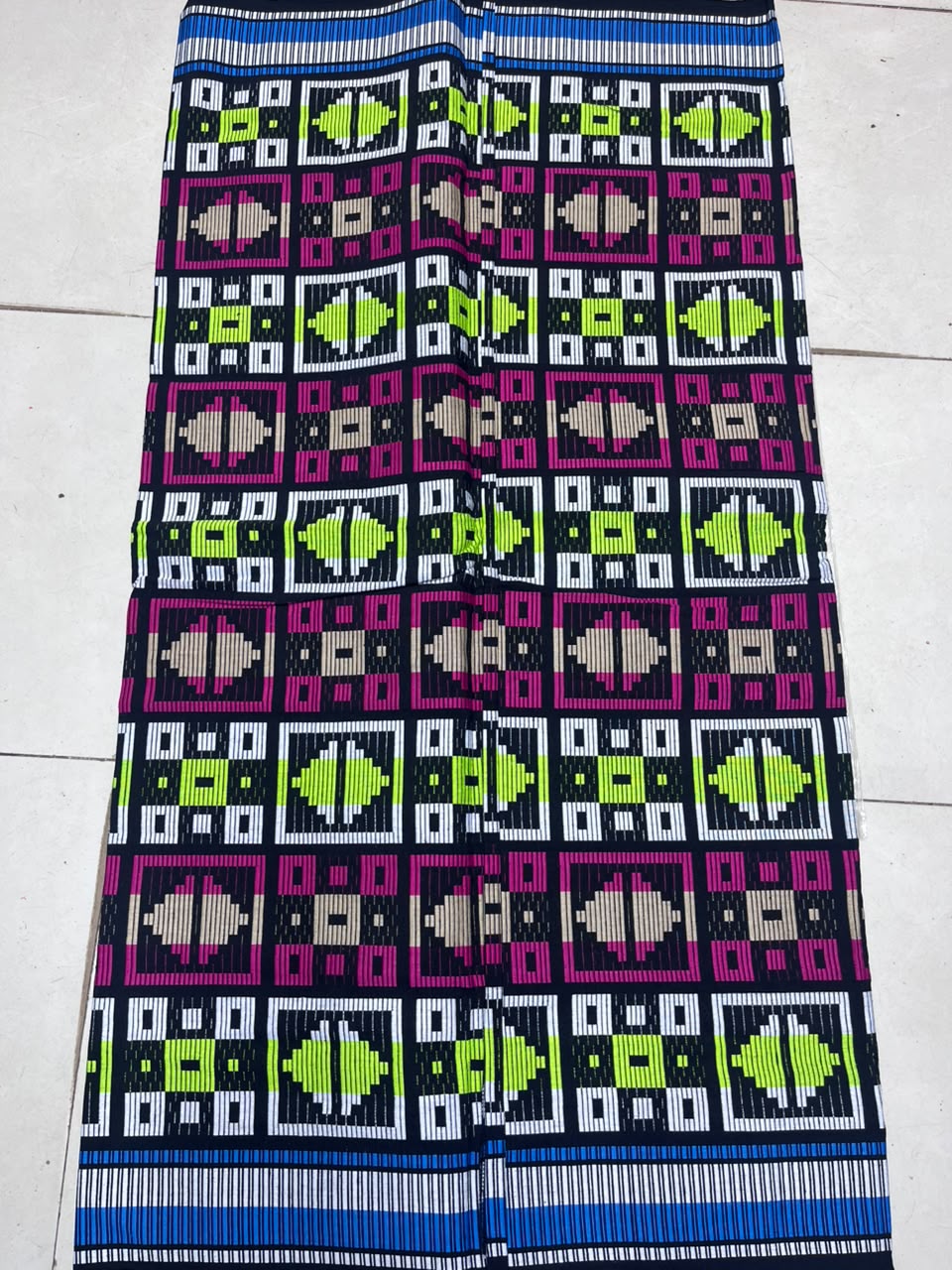 OLX Fabrics Neon Cube