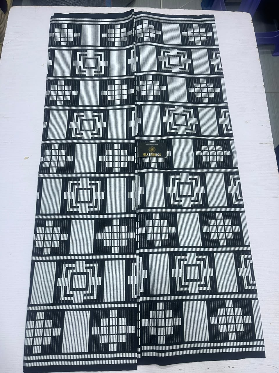 OLX Fabrics Platinum Maze
