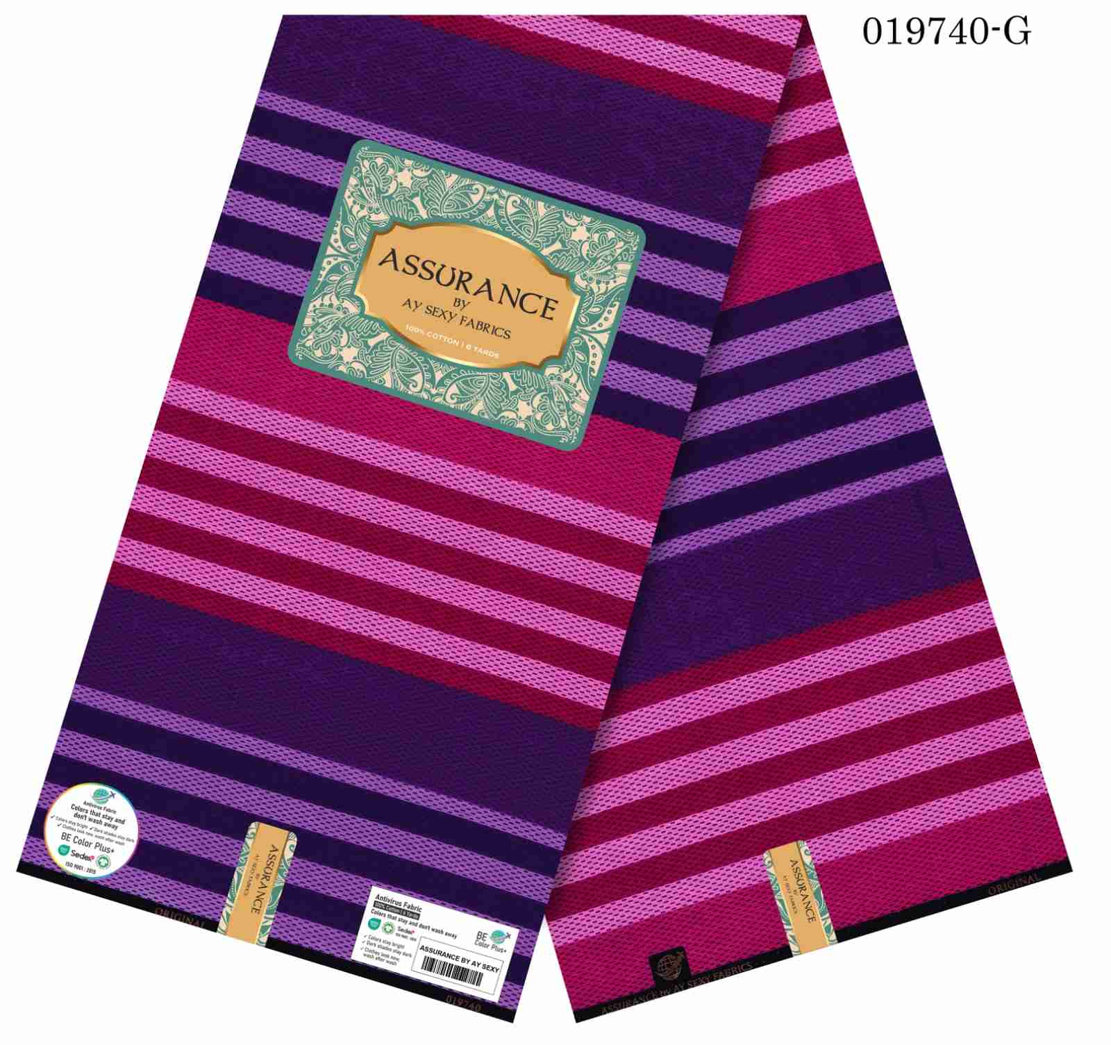 assurance-019740-g-purple-magenta-band-nigeria Assurance 019740-G Purple-Magenta Band Nigeria - Image 1