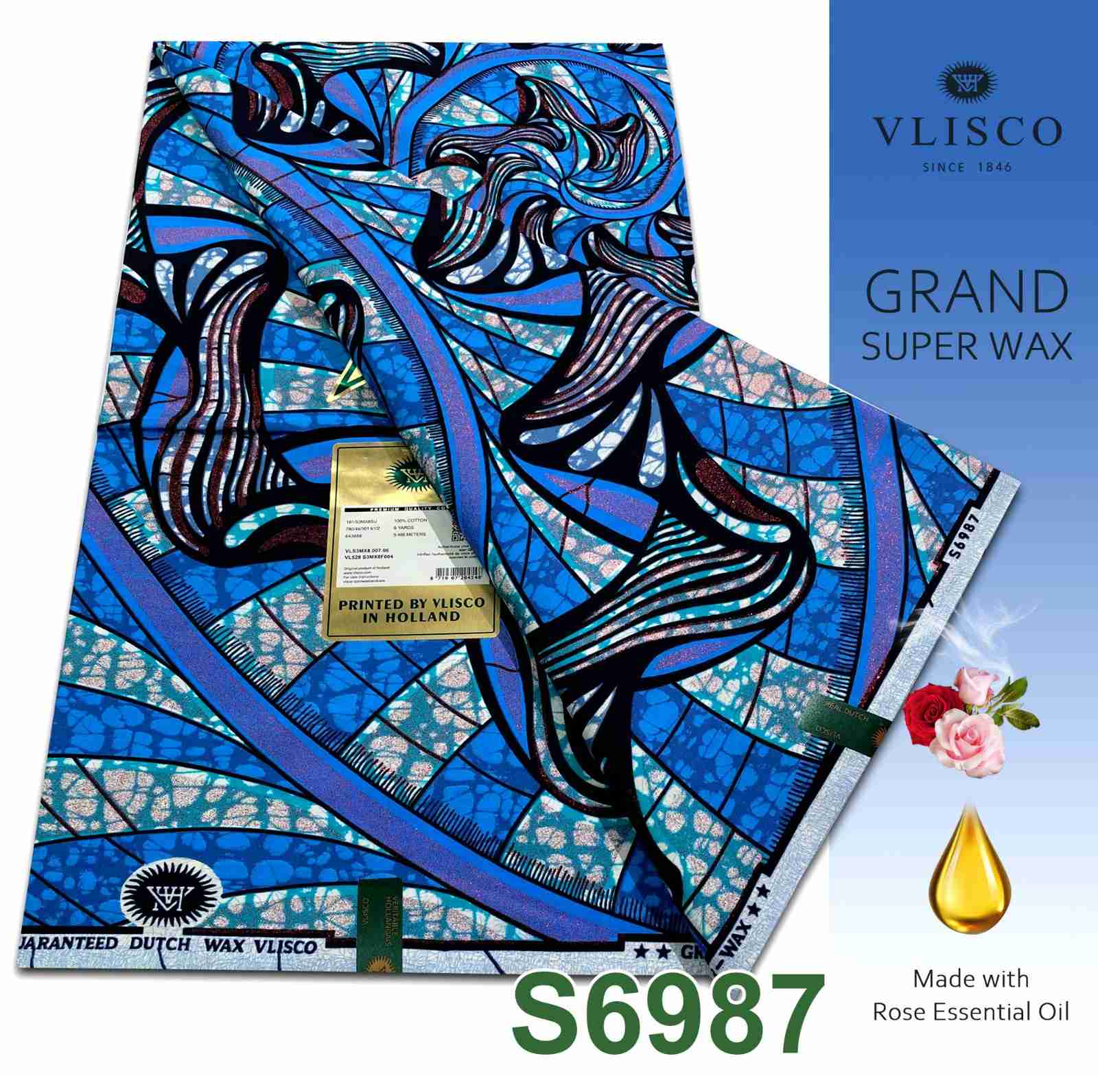 vlisco-grand-superwax-s6987-royal-blue-mosaic-nigeria Vlisco Grand Superwax S6987 Royal-Blue Mosaic Nigeria - Image 1